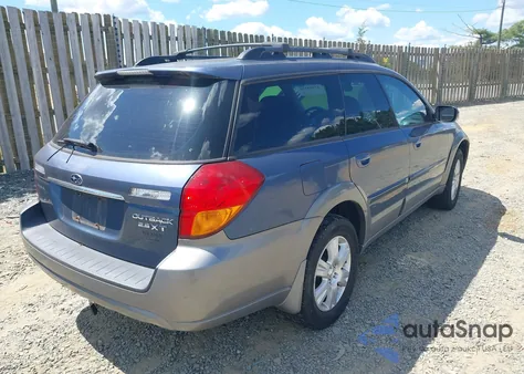 2005 Subaru Outback 2.5Xt из США, поврежденный, VIN 4S4BP68C754325052